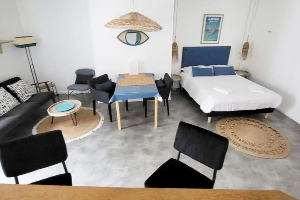 Studio Le Cosy Beach - Plage 50M - Rue Gratuite Saint-Malo Exterior photo